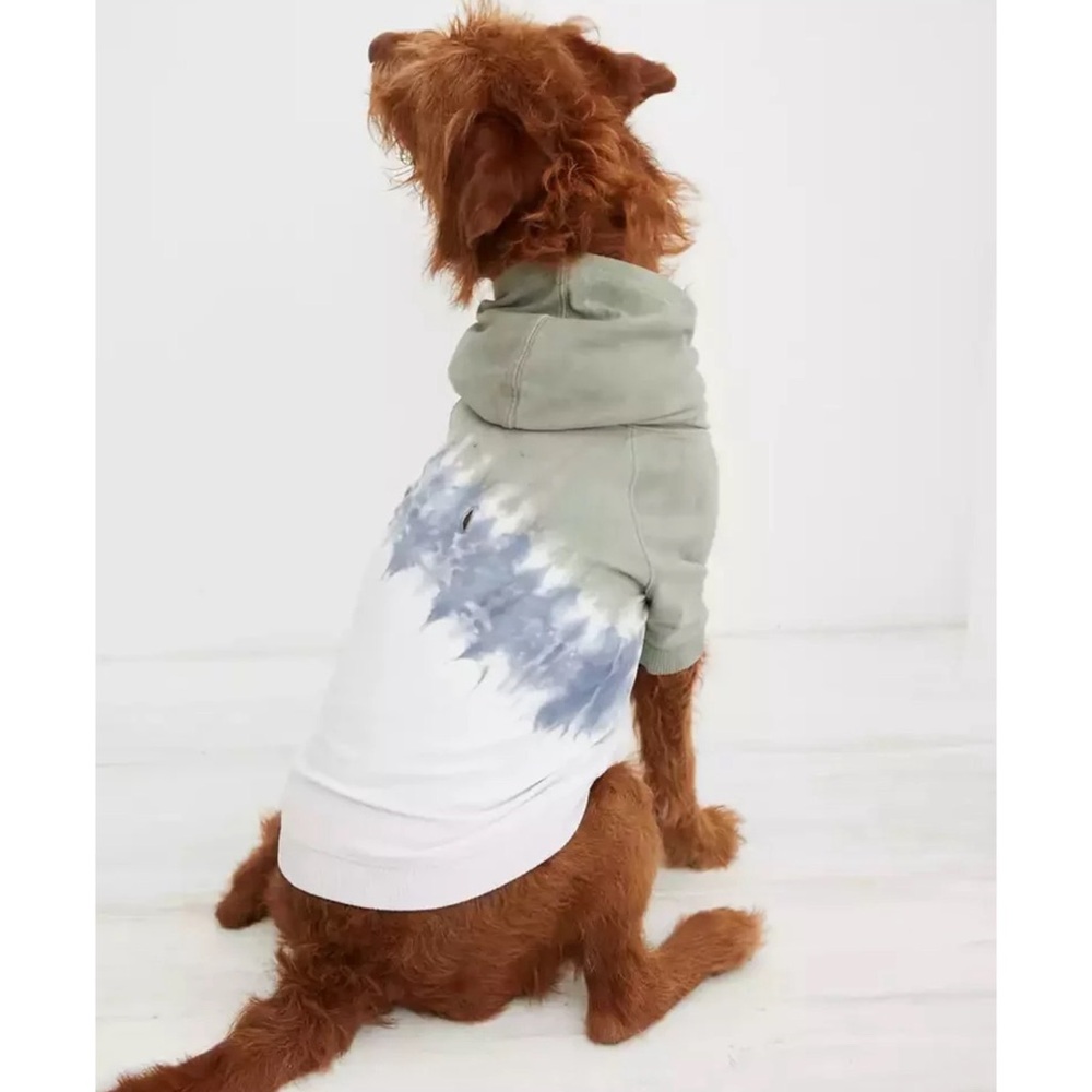 New OFFLEASH by Aerie Puppy Hoodie Sweater in Tie-dye Medium
